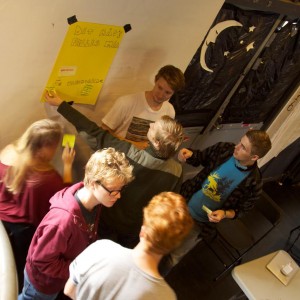 Projektweekend i efteråret 2013, der havde fokus på kommunalvalgskampagnen sjovere.nu