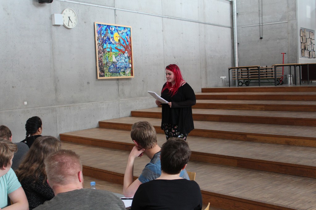 Natascha var mega sej, da hun stillede sig op og holdt sin tale om, hvor skidt mobning er.